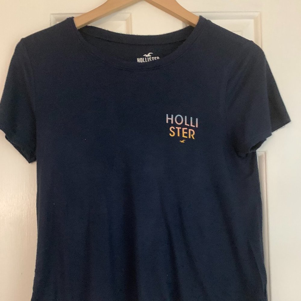 Hollister Navy Blue Easy T - Small